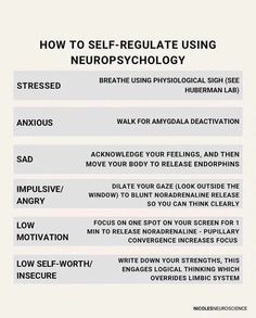 Self Regulate, Nervus Vagus, Low Self Worth, Neuroscience, Mental Wellness, Self Improvement Tips