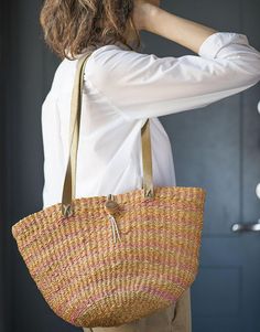 Beige Light Orange Sisal Bag. Woven Bag Vintage. Ethnic Tote Woven Fiber. Beach Bag Sandy. Shopping bag. African Style Handmade Boho Bag Jute Satchel Shoulder Bag For Travel, Travel Jute Satchel Shoulder Bag, Bohemian Jute Bags With Leather Handles, Bohemian Straw Satchel Bag With Handles, Bohemian Satchel Straw Bag With Handles, Bohemian Straw Satchel With Handles, Bohemian Straw Satchel Bag, Multicolor Straw Bags With Leather Handles, Multicolor Jute Straw Bag For Everyday Use