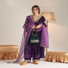 #eBay #eBayStore #eBaySeller #SalwarKameez #Women #ZariEmbroideryWork #ShyamKripa #India #VNeck #WeedingPoojaTravel #HandWashOnly #Classic #Georgette #Velvet #PurpleAndGreen #YesFullyStitchedItem #Regular #WinterAndSpring #BelowTheKnee #WrinkleResistant Velvet Kurta, Plazzo Suits, Zari Embroidery, Indian Designer Suits, Velvet Suit, Stylish Party Dresses