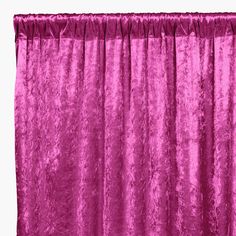 Velvet 16ft H x 52 W Drape/Backdrop Curtain Panel - Magenta Magenta Curtains, Velvet Backdrop, Drape Backdrop, Magenta Velvet, 120 Round Tablecloth, Stage Curtains, Event Decor Direct, Velvet Drapes, Curtain Backdrops