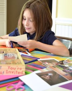 Need an easy way to keep the kids busy while preserving some of their favorite Summer memories? Here is a very simple scrapbook project ... Homemade Scrapbook