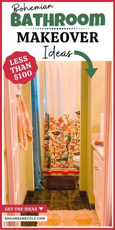 bathroom makeover ideas for less than $ 100