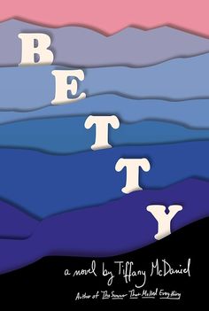 a book cover with the words be it y in white letters on blue and purple hills