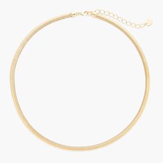 Available in 14k gold plated or rhodium plated brass Chain width: 4mm 14" herringbone chain with 2" extender Lobster claw closure Made in the USA SKU: BYN1199 Day With Friends, Herringbone Chain, Bold Necklace, Bold And Beautiful, Brass Chain, Lobster Claw, Rhodium Plated, Herringbone, Choker