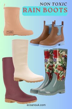 Stay dry AND stylish with these must-have rain boots. Find your perfect puddle-jumping pair from among these brands making non toxic rainboots. Gray Label, Boot Brands