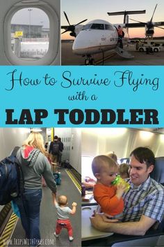 how to survive flying with a lap toddler