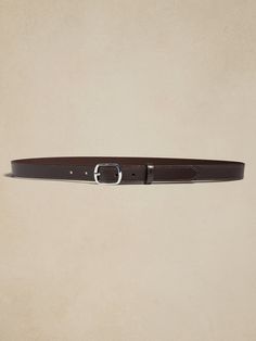 Flora Leather Belt | Banana Republic Rounded Square, Square Shape, Leather Working, Belts For Women, Leather Belt, Brown Color, Cognac, Women's Accessories, Banana Republic