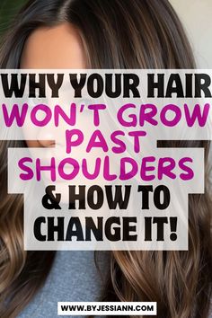 Why Your Hair Won't Grow Past Shoulders - Hair Growth Tips You Haven't Heard Before Hair Growth Tips For Asian Hair, How To Grow Hair Long Fast, How To Thicken And Grow Your Hair, How To Lengthen Hair Fast, What To Use For Hair Growth, How To Get Ur Hair To Grow Faster, How To Grow Front Hair Faster, How To Make Your Hair Look Better, How To Grow More Hair