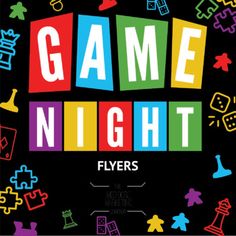 the game night flyer for flyers