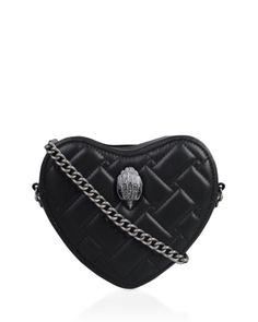 Kurt Geiger London Kensington Heart Shape Crossbody Heart Kurt Geiger Bag, Kurt Geiger Heart Bag, Bolsas Kurt Geiger, Purse Outfit, London Kensington, Pretty Shoes Sneakers, School Fit, Handbag Essentials, Kensington London