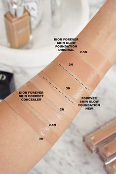 Dior Forever Glow Foundation, Dior Foundation Forever, Dior Skin Glow Foundation, Dior Foundation Shades, Dior Forever Concealer, Dior Glow Foundation, Dior Forever Skin Glow, Dior Foundation, Dior Addict Lipstick