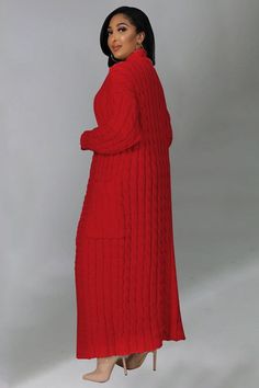 Sexy long maxi sweater cardigan, long sleeves with ribbed cuffs, open front , side pocket Model size small 5'7" 34-25-40 Bust 37 inches, Length 47 inches. Maxi Sweater, Gilet Long, Maxi Cardigan, Long Knit, Cardigan Long, Cable Knit Cardigan, Winter Essentials, Long Maxi, Fall Looks