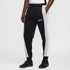 Every journey to greatness begins with mastering the fundamentals. But make no mistake, this is anything but basic. These track pants reimagine classic soccer gear, with throwback color blocking and soft knit fabric panels. Their relaxed fit and sweat-wicking construction offer a comfortable fit that's made for movement. Nike Soccer Pants, Soccer Pants, Football Gear, Soccer Gear, Tracksuit Bottoms, Mens Activewear, Fabric Panels, Nike Dri Fit, Soft Knits