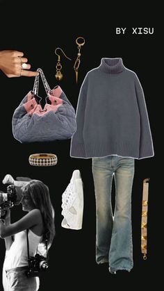 Jeans Winter, Winter Jeans, Idea Pins, School Outfit, Her Style, Aesthetic Clothes, Stockholm, Blue Jeans, What To Wear