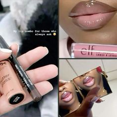 Jayda Wayda Lip Combo, Flawless Face Makeup, Glossy Lips Makeup, Lip Plumping Gloss, Lip Combos, Lip Makeup Tutorial, Makeup Artist Tips