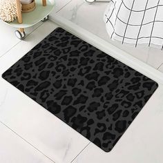 PRICES MAY VARY. Fast Absorbing & Quick Drying: This is an extremely absorbent bath mat. The bathroom rug will absorb dripping water in 0.5 seconds and the watermark will disappear in minutes as if it had never been wet. Size: 20”x32”, 16”x24” (square/oval) Dirt Resistant & Durable: With this amazing bathroom mat, you'll never be bothered by fibers falling out or fuzzy pilling like you would with a traditional bathroom mat. Our bath mats are more durable and will not have problems caused by fibe Cheetah Print Bathroom, Animal Print Bedroom Decor, Leopard Print Bathroom, Animal Print Bedroom, Washable Bathroom Rugs, Slippery Floor, Bathroom Floor Mat, Bathtub Shower, Shower Rugs