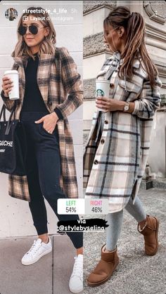 Long Plaid Jacket Outfit, Sobrecamisa Mujer Outfit, 2024 Clothing Trends For Women, Shirt Jacket Outfit Women, Shacket Outfit Women, Plaid Jacket Outfit, Shacket Outfit, Outing Outfit