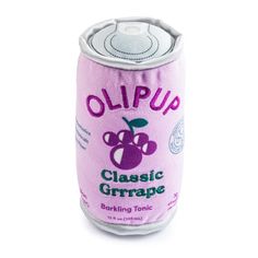 an old - fashioned can of beer with the word olipup on it