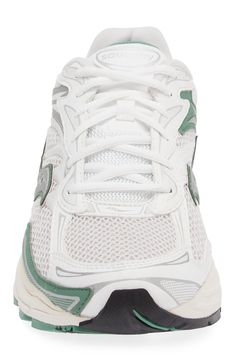 A 2000s fan favorite, this mixed-media sneaker keeps the pace with layers of leather and mesh, reflective pops, and targeted rubber grounding every step. Lace-up style Removable insole XT-900 rubber tread puts durable traction under every step Reflective details enhance visibility in low light or at night Leather, textile and synthetic upper/textile and synthetic lining/rubber and synthetic sole Imported White Mesh Running Shoes With Medium Fit, White Functional Chunky Sneakers With Cushioned Footbed, White Mesh Running Shoes, White Air Max Sneakers With Medium Fit, White Sporty Chunky Sneakers With Air Cushioning, White Mesh Running Shoes Medium Fit, White Air Max Cushioned Sneakers Medium Fit, White Chunky Sneakers With Air Cushioning For Jogging, White Mesh Chunky Sneakers With Cushioned Footbed