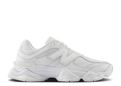 9060 'Triple White' - New Balance - U9060NRJ - white | Flight Club New Balance Triple White, New Balance Shoes White, White New Balance Shoes, All White New Balance, Flight Club, Back To School Fits, New Balance Shoes, School Fits, Shoe Inspo