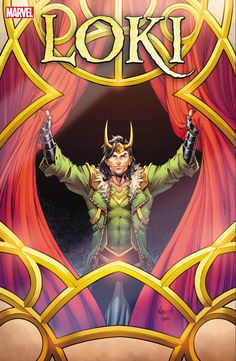 the cover to loki's comic book