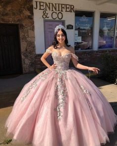 Pink Sweet 16 Dress, Disney Fairytale Wedding Dress, Quincenera Dresses, Princess Life, Quinceanera Themes Dresses, Pink Princess Dress, Quinceañera Dresses