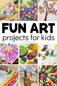 fun art projects for kids to make