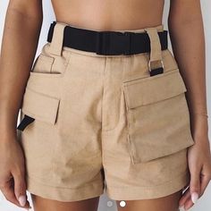 Looks Brand New, Amazing Condition! Size Xs. High Rise. Comes With Belt As Well! Boho Safari, Short Cargo, Under Armour Girls, Pocket Shorts, I Am Gia, Gap Shorts, Shorts Cargo, Belted Shorts, Compression Shorts