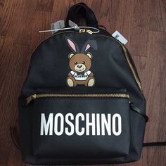 This Authentic Moschino Bag Is Made In Italy. This Is A New Must Own Backpack. It Is A Durable Pvc So It’s Also Waterproof. The Straps Are Adjustable To Fit Anyone. Designer Black Bag With Logo Print, Designer Leather Bag With Logo Print, Luxury Everyday Bags With Logo Print, Luxury Logo Print Bag For Everyday Use, Designer Bags With Logo Print For Shopping, Designer Shopping Bags With Logo Print, Luxury Everyday Backpack With Logo, Designer School Bag With Adjustable Strap, Luxury School Bags With Logo