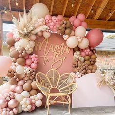 142pcs Boho Balloon Garland Arch Kit With Pink Chocolate Coloured Ivory White Metallic Rose Gold Balloons for Baby Shower