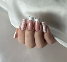 Square Nails 2024, Nails Inspiration Square, School Nails, Clean Nails, Funky Nails