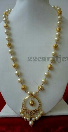 Pearl Chain Designs In Gold, Pearl Chain Designs, Jewelry Editorial, Pearl Jewelry Design, Gold Pendant Jewelry