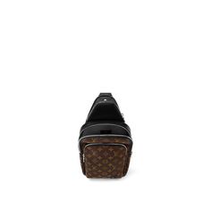 LOUIS VUITTON® - Avenue Slingbag Nm - Monogram Noir Luxury Shoulder Chest Bag With Adjustable Strap, Luxury Travel Chest Bag With Adjustable Strap, Luxury Black Chest Bag For Travel, Luxury Chest Bag With Adjustable Strap For Travel, Luxury Business Chest Bag With Adjustable Strap, Travel Shoulder Bag In Monogram Canvas With Logo, Crossbody Bags In Monogram Canvas With Logo, Louis Vuitton Avenue Sling Bag, Black Monogram Canvas Bag With Logo