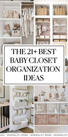 the best baby closet organization ideas