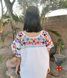 Handmade Short Sleeve Tops For Spring, Bohemian Multicolor Embroidered Shirt For Summer, Multicolor Embroidered Short Sleeve Shirt, Bohemian Short Sleeve Shirt With Floral Embroidery, Multicolor Short Sleeve Tops For Cinco De Mayo, Handmade Folk Tops For Summer, Handmade Short Sleeve Tops For Summer, Handmade White Folk Top, Handmade White Folk Style Top