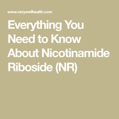 Everything You Need to Know About Nicotinamide Riboside (NR) Nicotinamide Riboside Benefits, Nicotinamide Benefits, Registered Dietitian Nutritionist, Small Study, Medical Help, Vitamin B3, Cardiovascular Health, Food Source