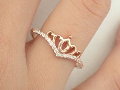 14k Gold Tiara Ring, Crown Wedding Ring, Tiara Princess Ring, Princess Diamond Crown Ring, Princess Princess Wedding Rings, Crown Wedding Ring, Crown Ring Princess, Diamond Crown Ring, Ring Crown, Tiara Ring, Gold Tiara, Diamond Tiara, Diamond Crown