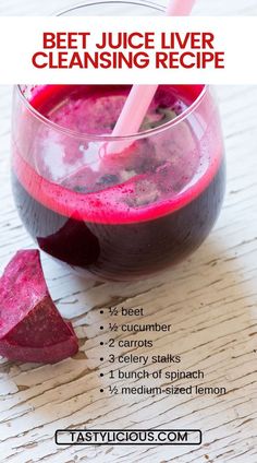 Beetroot Juice Benefits, Liver Cleanser, Liver Cleanse Juice, Healthy Liver Diet, Liver Cleansing, Resep Smoothie