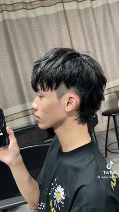 Mens Straight Hair, Haircut Names, Barber Style, Anime Haircut, Mullet Haircut