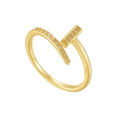 We nailed it with this stunning baby! This unique ring is everything you need and more to complete your everyday outfit. Evry Jewels, Nail Ring, Jewels Rings, Nailed It, Waist Chain, Bling Rings, Unique Ring, Everyday Outfit, 14k Gold Ring