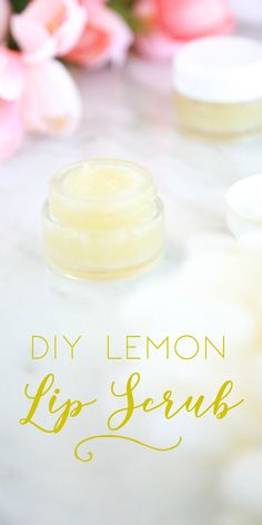 Diy Lush Lip Scrub, Diy Coconut Oil, Honey Diy