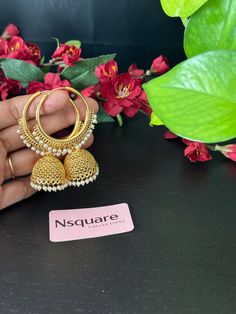 Make your self look pretty in these trendy Bali  jhumkas! The weight of this pair of earrings is 0.9 oz. Product care: Avoid contact with Chemicals such as Perfumes or any Sprays. Prevent the Jewellery from the water. Use Butter Paper or Cotton Cloth to store your Jewelry for a longer Product life. Indian Jumkas, Butter Paper, Jhumki Earrings, Ruby Crystal, Jewelry Indian, Green Crystals, Earrings Jewelry, Indian Jewelry, How To Look Pretty