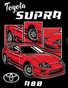 #TOYOTA Supra A80 MK4 (93-2002) Toyota Supra A80, Supra A80, Supra Mk4, Pretty Cars, Japanese Cars, Toyota Supra, Car Art, Car Wash