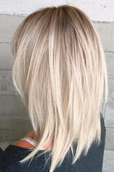 Medium Length Hair With Layers, Long Blonde, Mid Length Hair, Haircuts For Long Hair, Medium Length Hair Cuts, Layered Haircuts, Hairstyles Haircuts, Short Hairstyles For Women