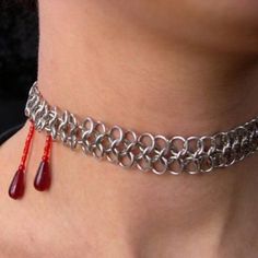 Make sure you get noticed with the Bloodlust Choker Necklace! This enticing accessory features a vampire blood inspired design that comes in three different options - choose the one that best complements your style. With the Bloodlust Choker Necklace, you'll be sure to turn some heads... (and maybe even a few necks!) Vampire Collar, Vampire Choker, Kiss Necklace, Vampire Necklace, Vampire Kiss, Gold Bangle Set, Red Quartz, Clear Quartz Point, Zircon Jewelry