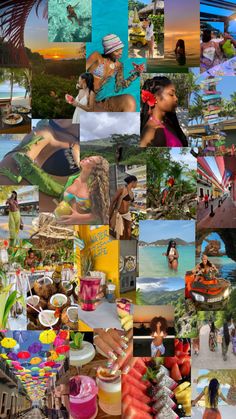 Good vibes only!!! Trip To Puerto Rico, Best Trip, Puerto Rico, Palm Trees, Mood Board, Trees, Fruit, Collage