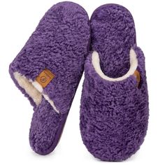 PRICES MAY VARY. Soft and Comfy: These slippers work a wool-like upper and skin-friendly lining for a premium feel. Your feet will feel like stepping on a warm velvety carpet beside your bed anywhere anytime. Their cute looks match well with the cozy atmosphere of your home Lightweight and breathable: Slip-on design makes it convenient for you to put on or off these house slippers. Your feet can breathe freely in them, and even if you sweat a lot, these slippers can quickly dry your feet to keep Lightweight Shoes, Ladies Slippers, Cute Looks, Comfy Slippers, Warm Slippers, Slippers Cozy, Light Weight Shoes, Cozy Atmosphere, Muscle Tension