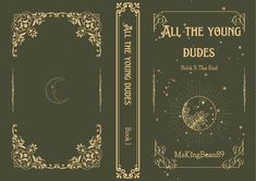 all the young dudes book cover design