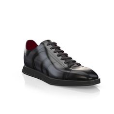 Men`s Luxury Square Toe Sneakers 25301 | Girotti Low-top Calf Leather Lace-up Shoes With Stitched Sole, Designer Sneakers With Stitched Sole And Round Toe, Low-top Lace-up Shoes With Stitched Sole In Calf Leather, Luxury High-top Sneakers With Stitched Sole, Custom Sneakers With Stitched Sole And Round Toe, Luxury Low-top Lace-up Shoes With Rubber Sole, Luxury Low-top Lace-up Shoes With Contrast Sole, Luxury Low-top Lace-up Calf Leather Shoes, Luxury Lace-up Low-top Shoes With Contrast Sole