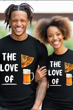 Pizza Beer Shirt, The Love of Pizza Beer T-shirt, Pizza Beer T Shirt, Shirt for Men Women, Graphic Pizza Beer Tshirt, Funny Pizza Beer Tee Pizza And Beer, Pizza Funny, Beer Shirts